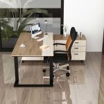 Modern Manager Table for Corporate Office – Ultimate Designs Ltd