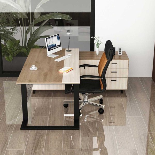 Modern Manager Table for Corporate Office – Ultimate Designs Ltd