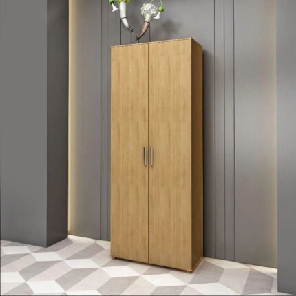 UDL SR-2803 Vertical Laminated Shoe Cabinet with 10+ internal tiers
