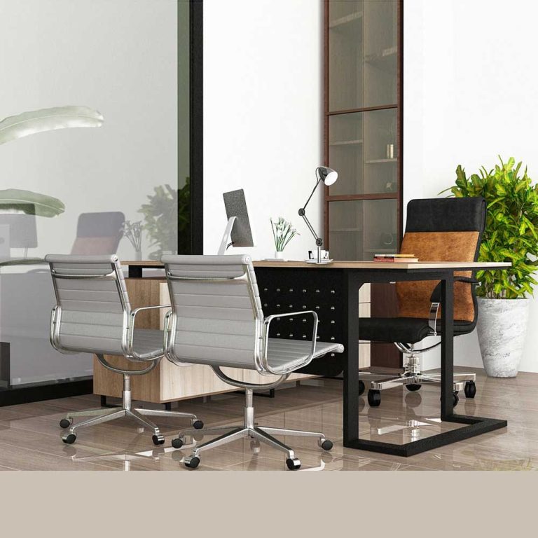 Front view of Manager Table UDL MT-510 – premium manager office desk by Ultimate Designs Ltd