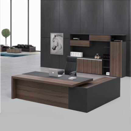 Premium Director Office Desk BD – Director Table UDL DT-410 with 32 mm laminated top and 16 mm laminated legs