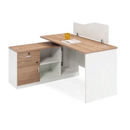 UDL MT-508 manager office table design with drawers and melamine finish