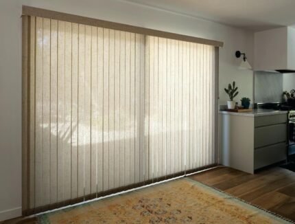 Vertical Blind in modern living room – UDL