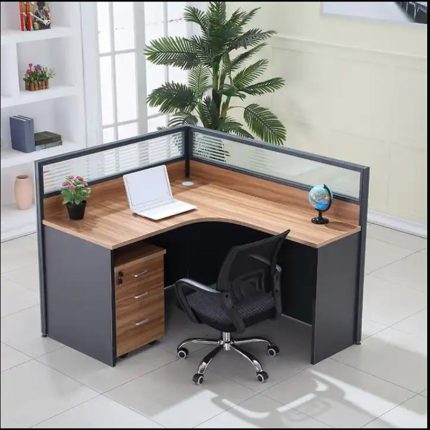 Single Cubicle Desk For Office