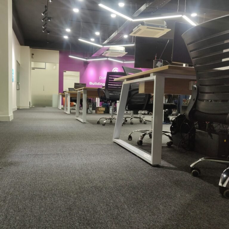 Purple Care Office Entrance Interior