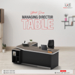 Promotional design of Premium Director Table UDL DT-421