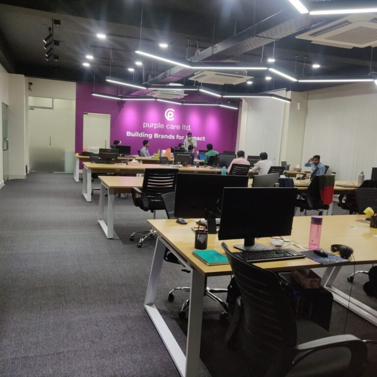 Purple Care Premium Office Interior
