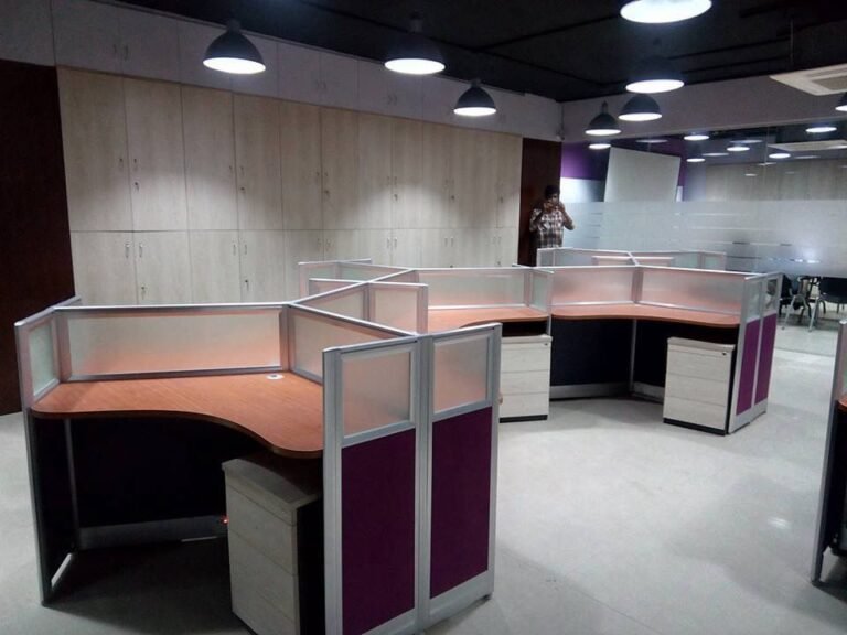 Wooden Top Workstation