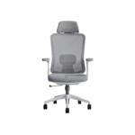 UDL A821 Luxury Director Chair Light Grey Front View