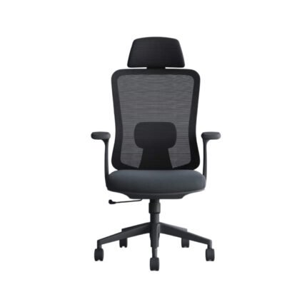 Luxury Director Chair UDL A821 in Black Front View