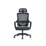 UDL A10 Premium Director Chair Black Front View