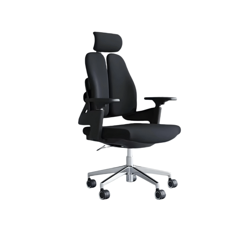 Side view of Royal Director Chair UDL A7901 ergonomic high-back chair