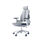 Grey Royal Director Chair UDL A7901 luxury director office chair (Front View)
