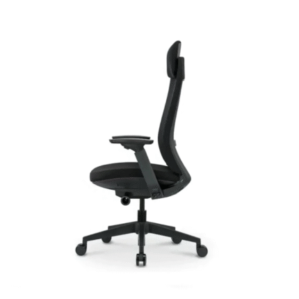 Vintage Director Chair UDL A3905 in deep brown with ergonomic high-back and padded arms.