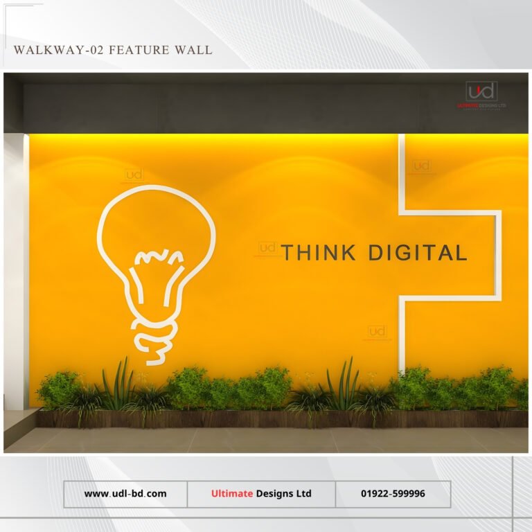 walkway-02 Feature wall