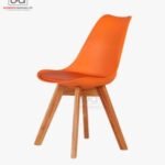 UDL Orange Tulip Dining Chair for Interior Design