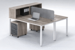 UDL OWS-827, 2-Person Workstation with Integrated Storage Cabinet