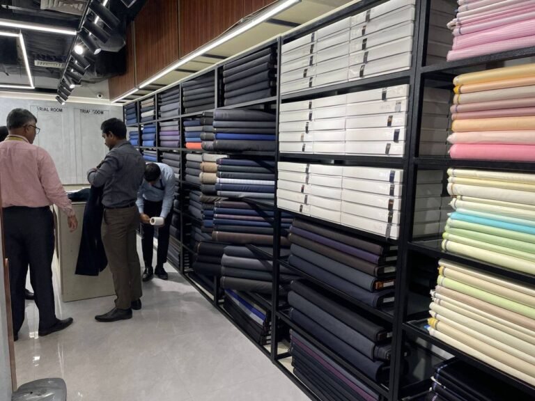 Showroom Storage Wall Design