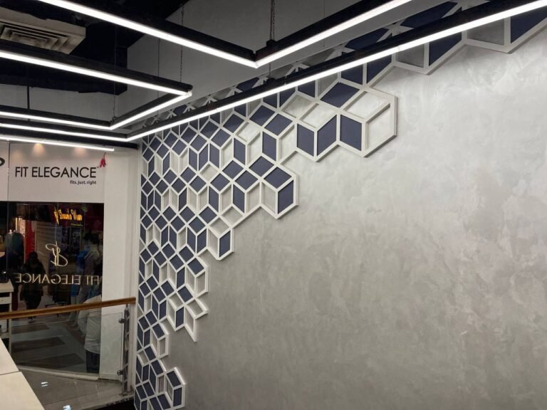 Showroom Decorative Wall Design