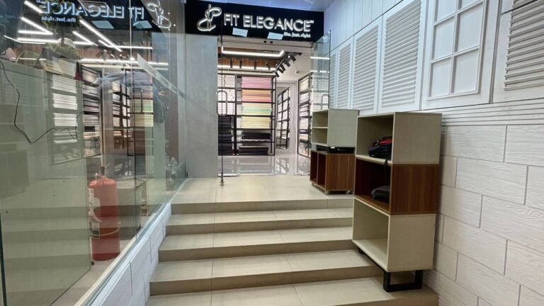 Showroom Stair Landing Area