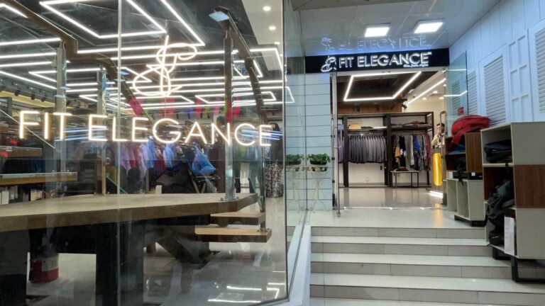 Fashion Showroom Branding View