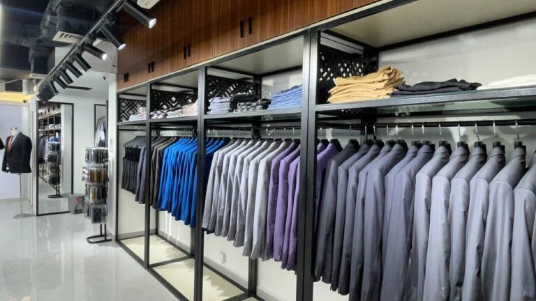Modern Apparel Display Interior