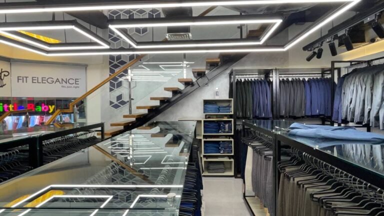 Showroom Staircase Interior Design