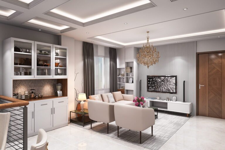 Modern Living Room Interior View 02 | Ultimate Designs Ltd