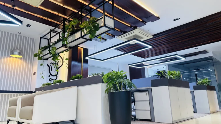 Open Office Workstation Layout