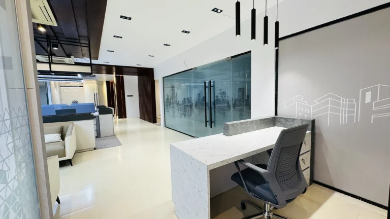 Reception Work Desk Area