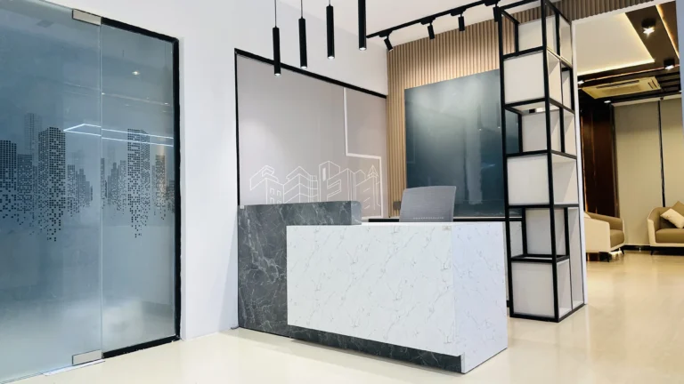 Modern Office Reception Counter