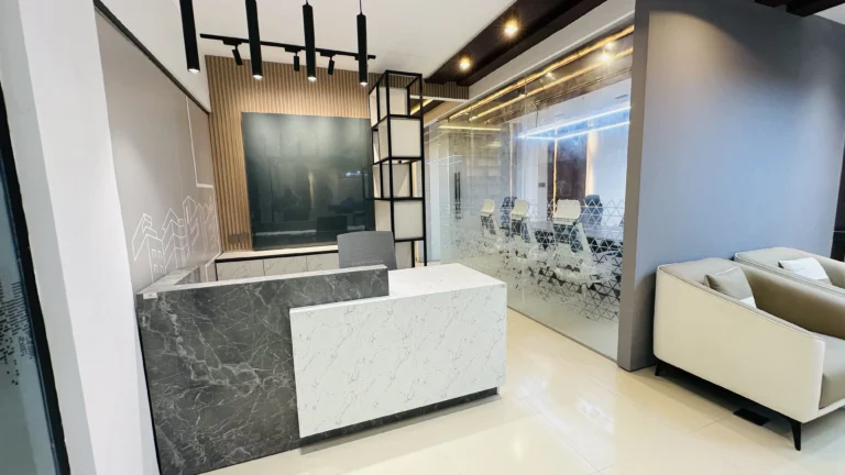 Office Reception and Lounge